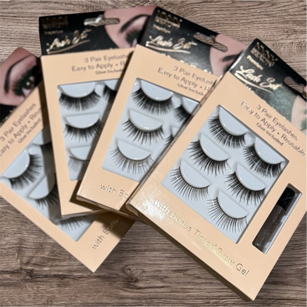 NYNY  Lash Set with Bonus Brow Gel